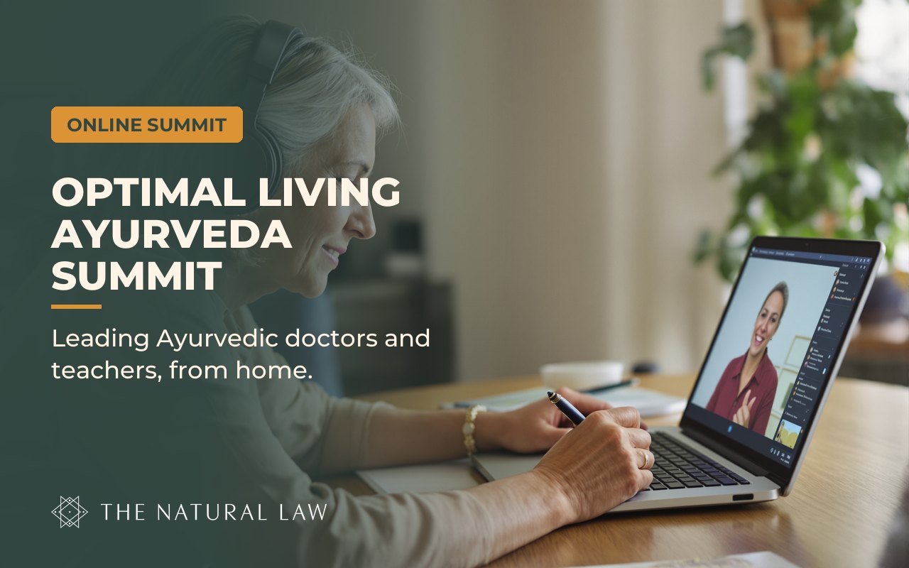Optimal Living Ayurveda Summit program cover