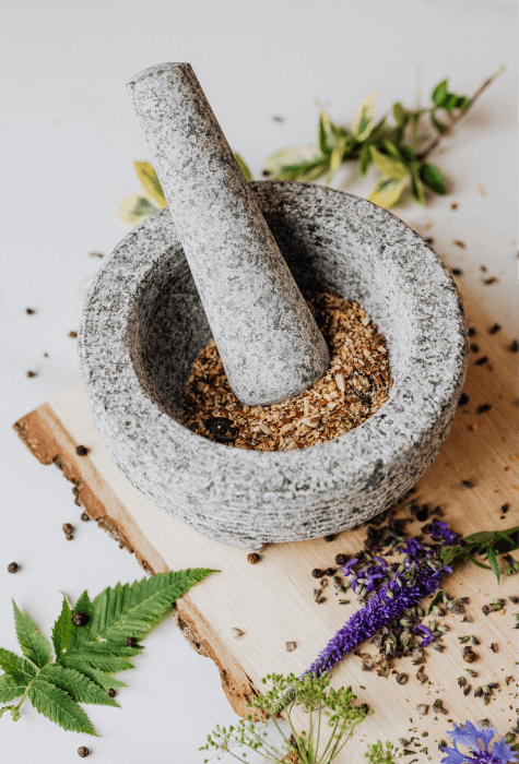 Ayurvedic<br/>herbs