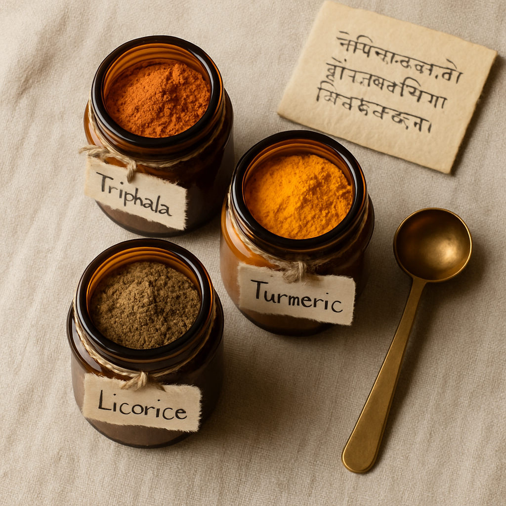 The herb apothecary — what you'll learn to use over the 14 days