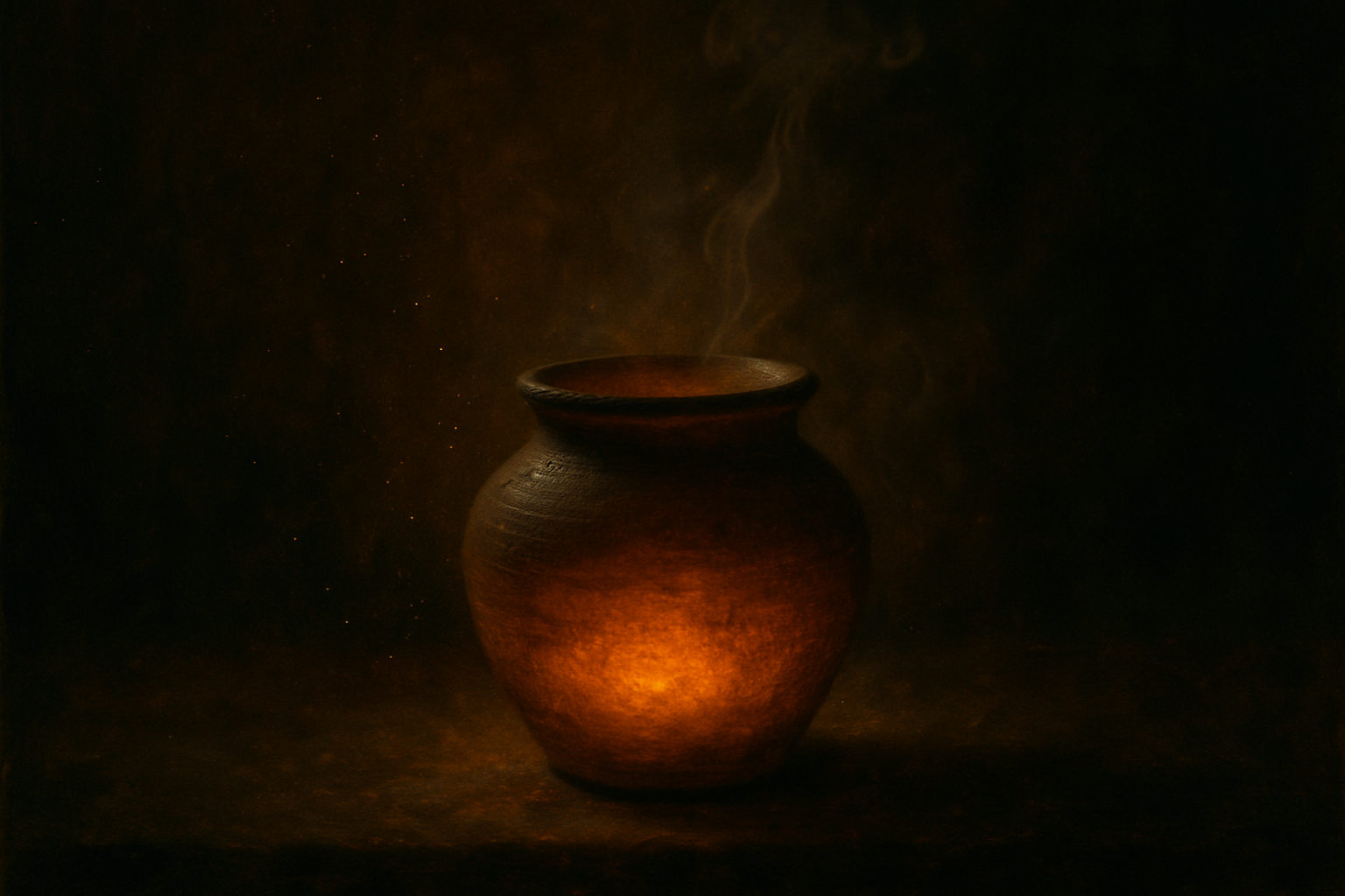 Agni as inner fire — the warm glow that runs digestion